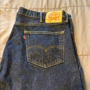 Levi's Dark Blue Denim Jeans